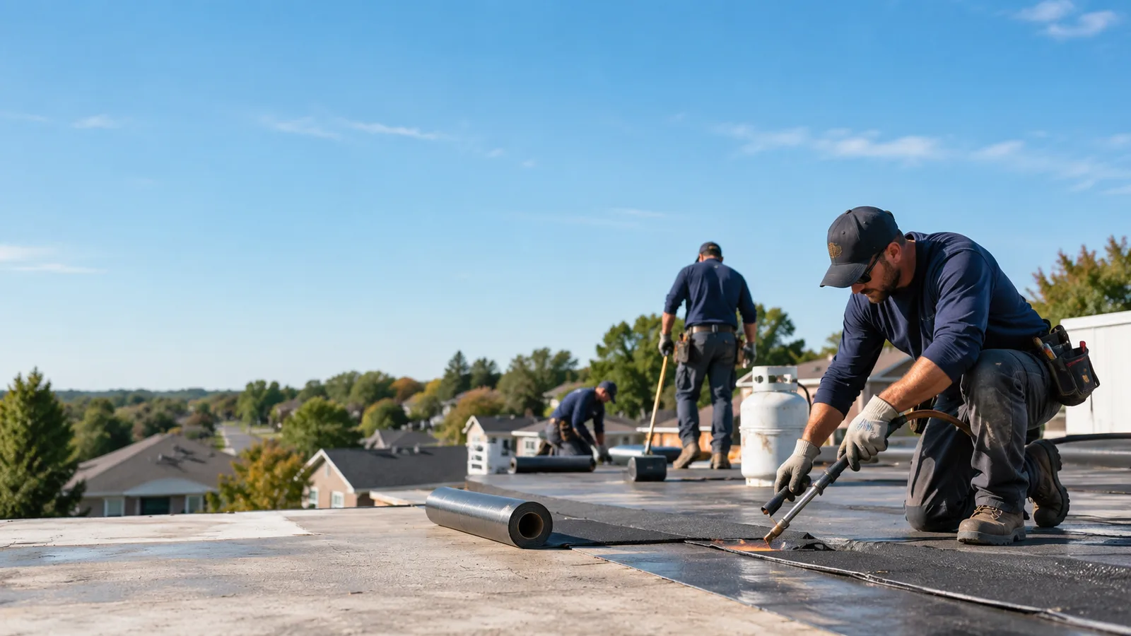 Flat Roof Leak Repair providers in Slovan, PA